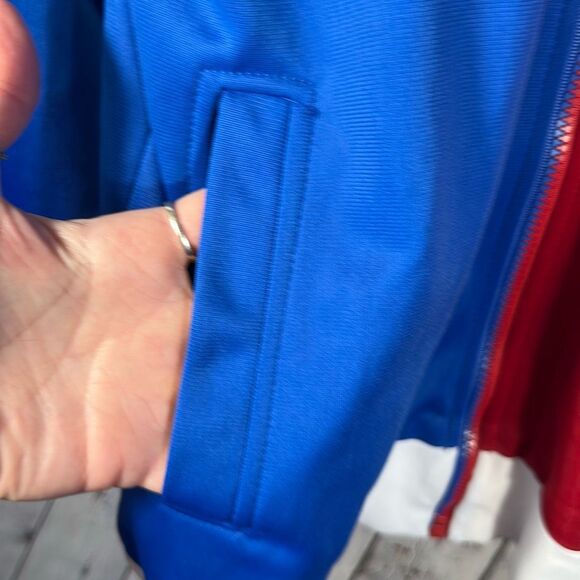 Adidas Philippines Unique Red White Blue Full-Zip Track Jacket size XXL READ - Picture 3 of 10